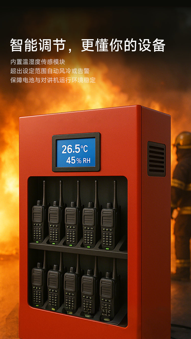 多频段对讲设备储柜