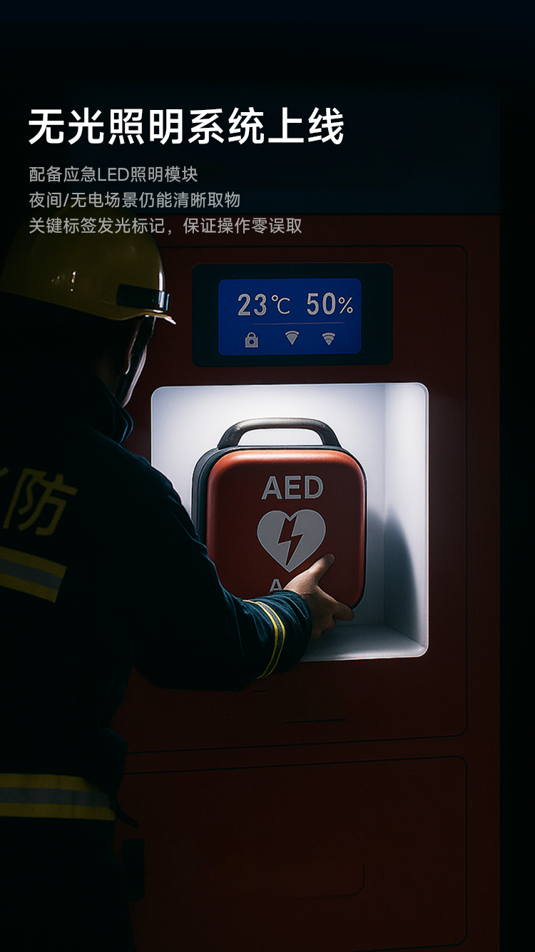 集成式AED自动除颤柜（温控）