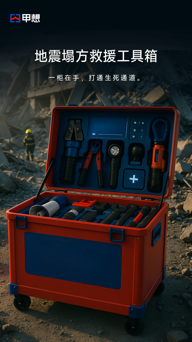 地震塌方救援工具箱