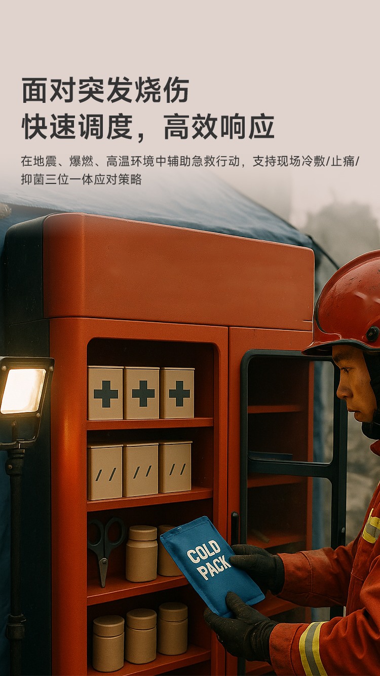 消防烧伤应急处理柜