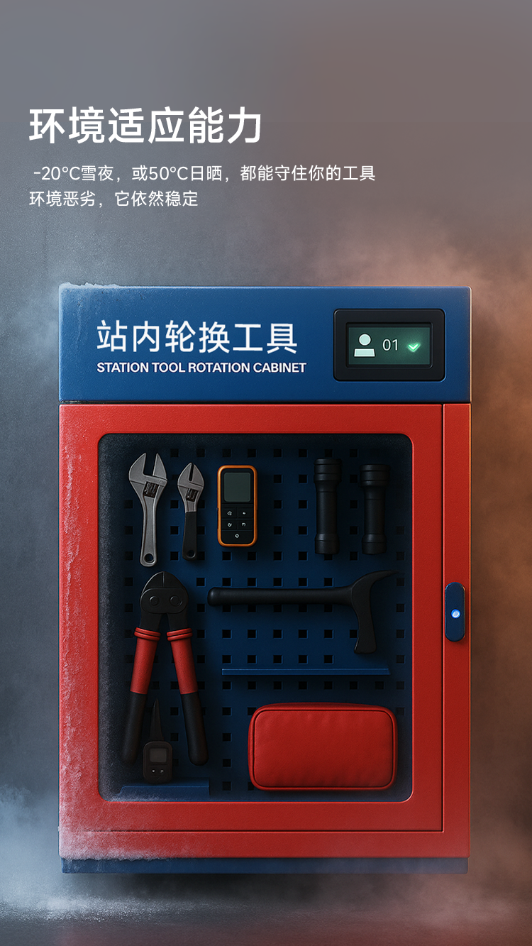 站内轮换工具装备挂墙式快取柜