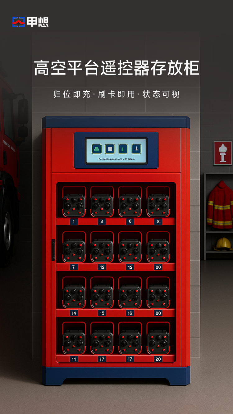 高空平台遥控器存放柜