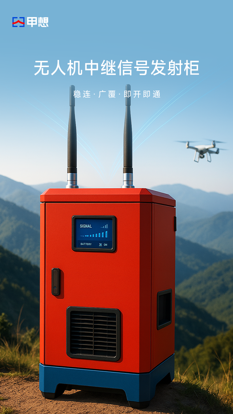 无人机中继信号发射柜