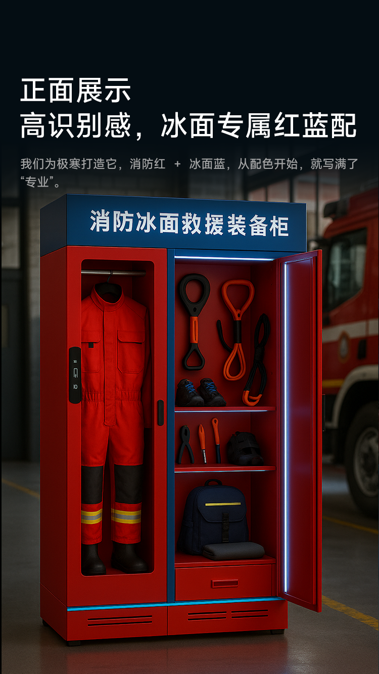 冰面救援装备柜