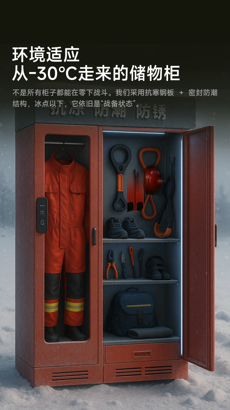 冰面救援装备柜