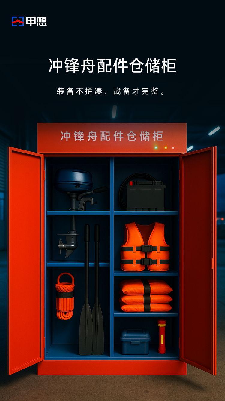 冲锋舟配件仓储柜