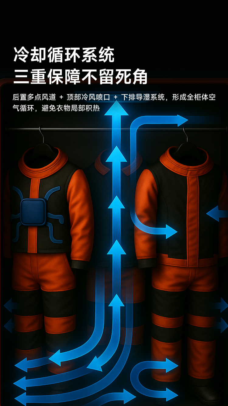 消防冷水服挂柜